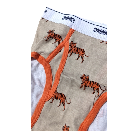 Gymboree Boys S 5-6 Tiger/Stripe/Gecko Underwear (3) - Picture 5 of 11